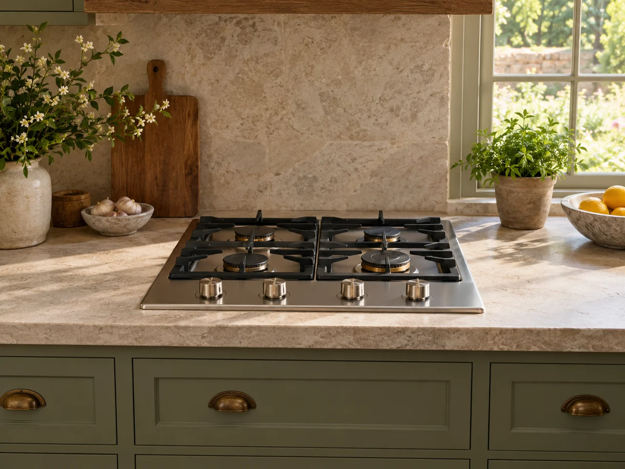 Illustration of Monogram cooktop