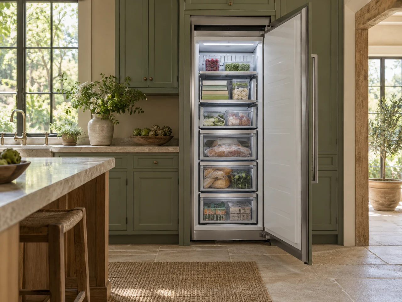 Illustration of Monogram freezer