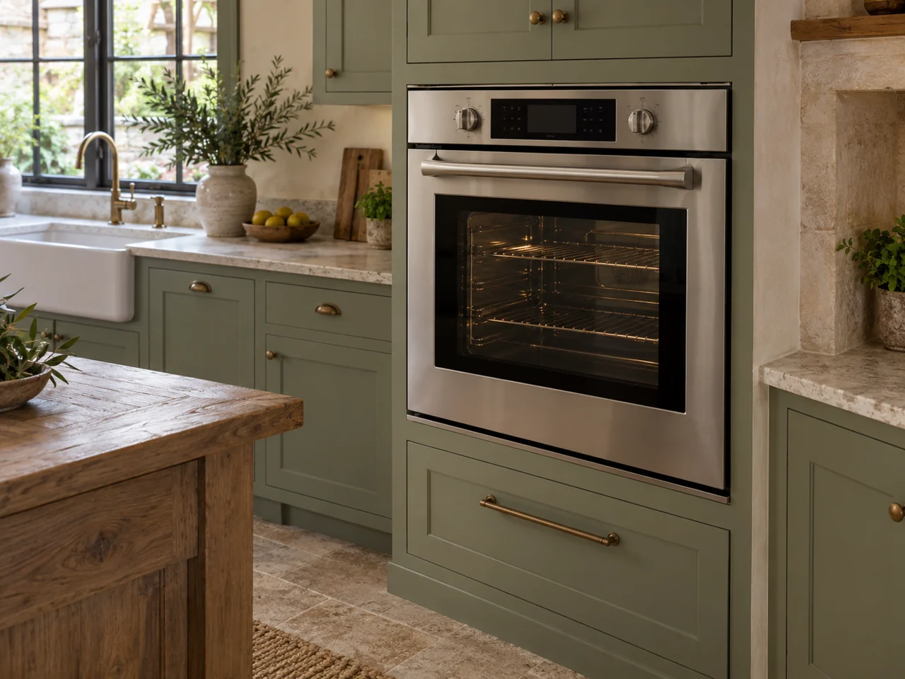 Illustration of Monogram oven