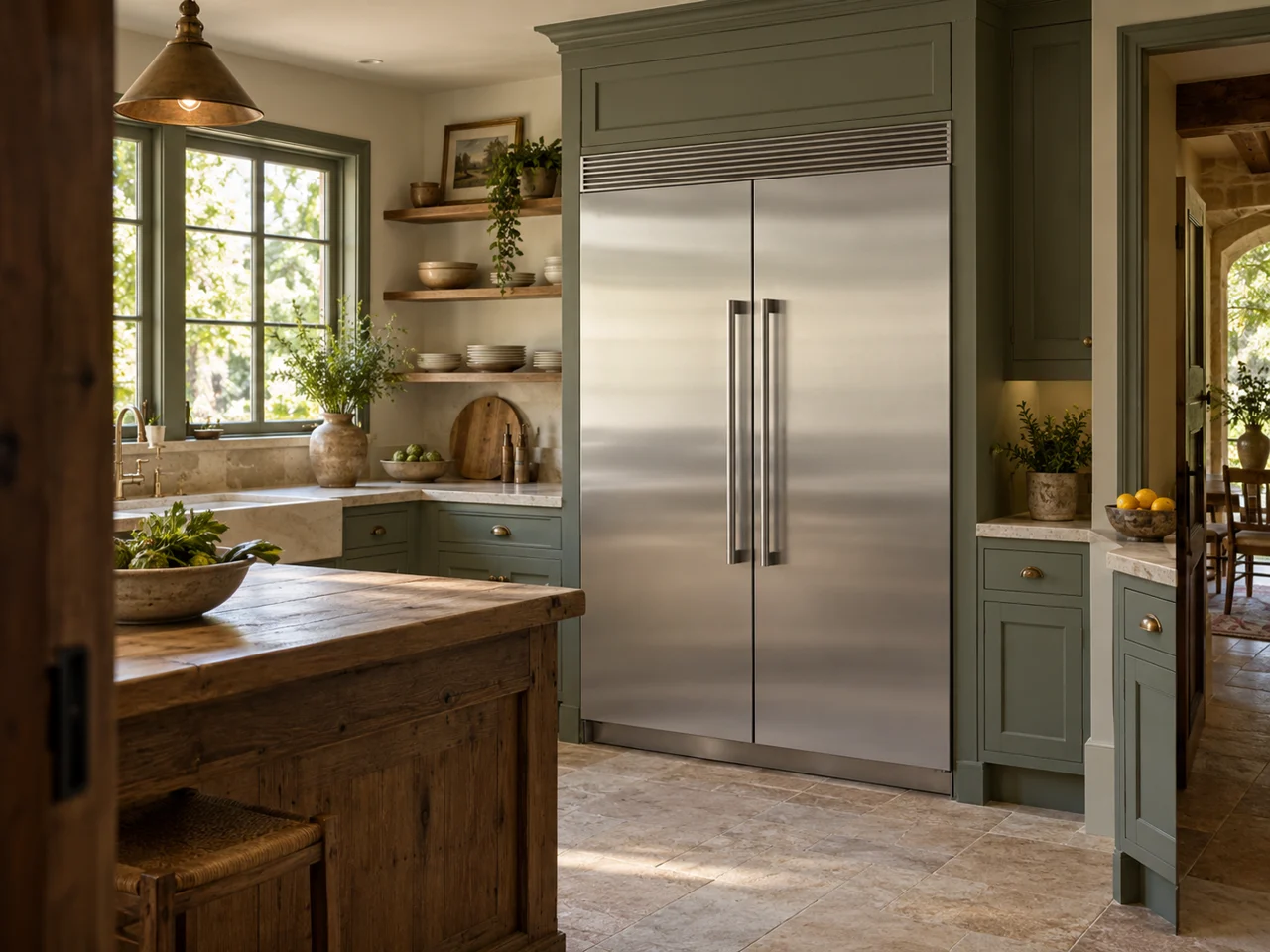 Illustration of Thermador refrigerator